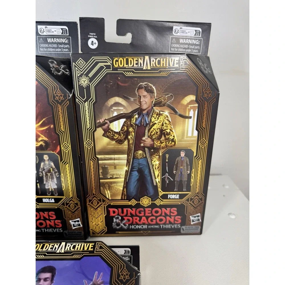 Lot of 5 New‎ Dungeons & Dragons GOLDEN ARCHIVES Honor Among Thieves Figures
